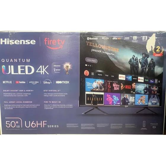 Tv Hisense 50   Uh6f Pantalla Rota Solo Para Repuesto