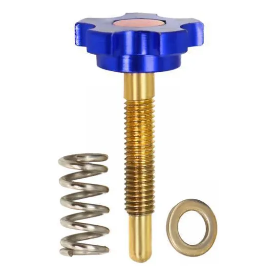 2 Tornillo De Ajuste De Velocidad De Ralentí Accesorio Azul