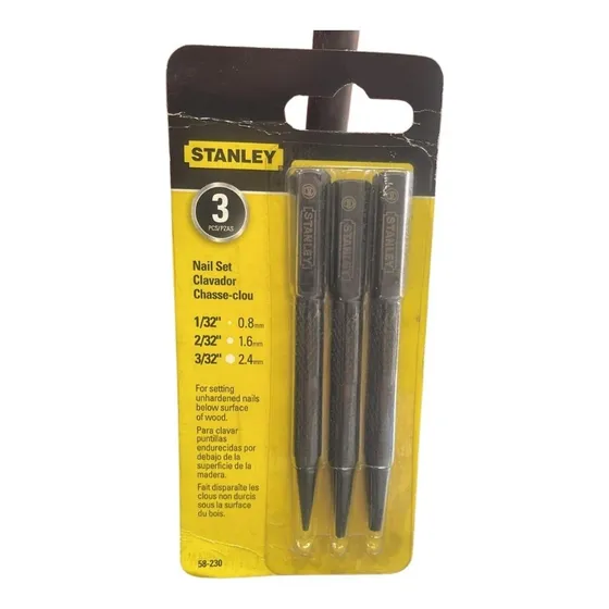 Juego De Embutidores 3 Piezas Stanley