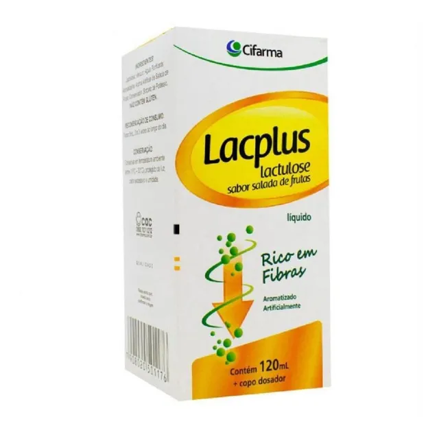 Lacplus Sabor Salada De Frutas 120ml Laxante Rico Em Fibras