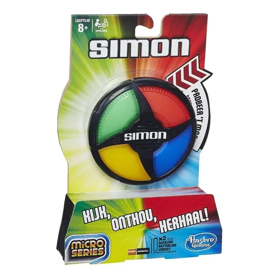 Juego Hasbro Simon Micro Juego De Memoria Febo