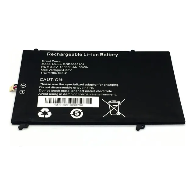 Bateria Notebook Exo Smart E16 3,8v   Negro Genérica