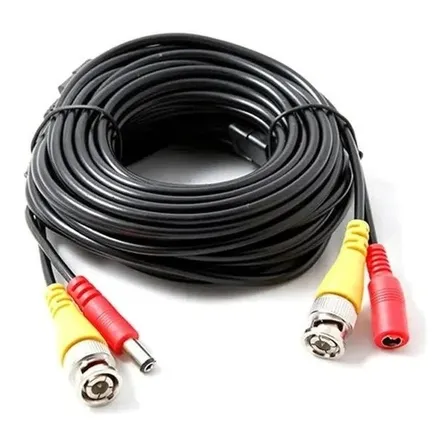 Cable Camara Para Dvr 10m  Video Corriente / 10 Metros