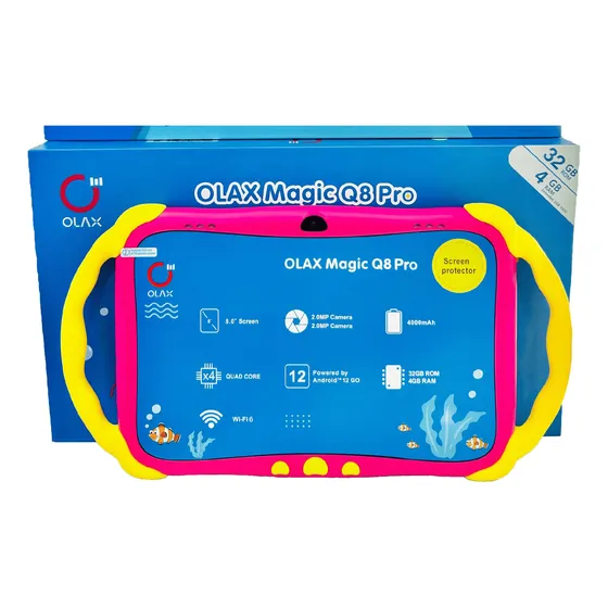 Tablet Para Niños Magic Q8 Pro Kids 32+4gb Olax