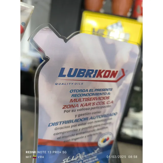Aceite Atf Lubrikon Ventas Al Mayor Por Cajas
