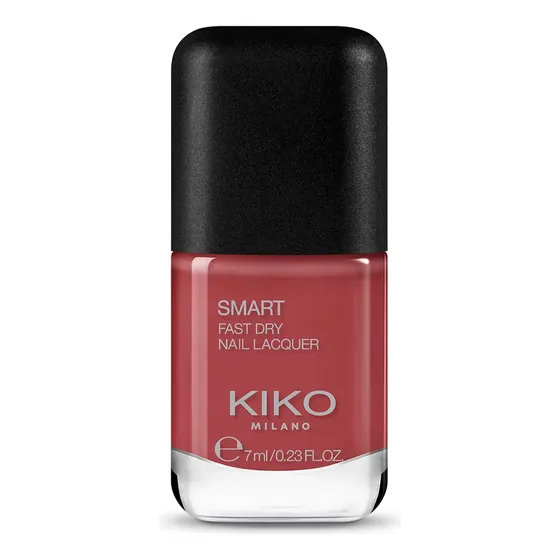 Kiko Milano Esmalte Smart Nail Lacquer Cor Light Crimson