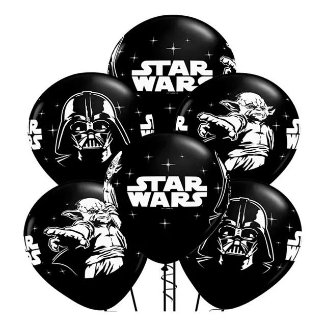 Set De 18 Globos Star Wars - Decoración Fiesta Infantil