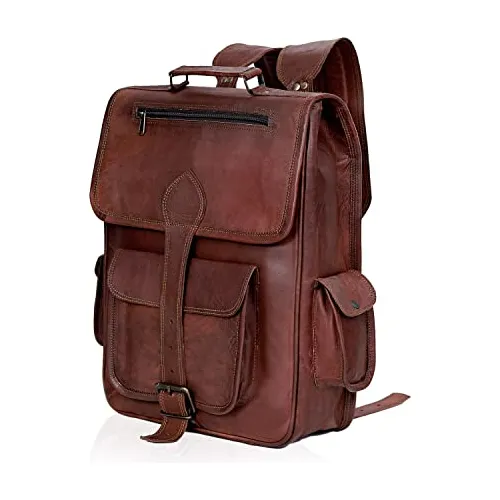 Vintage Full Grain 21 Inch Leather Laptop Large Fdsrx