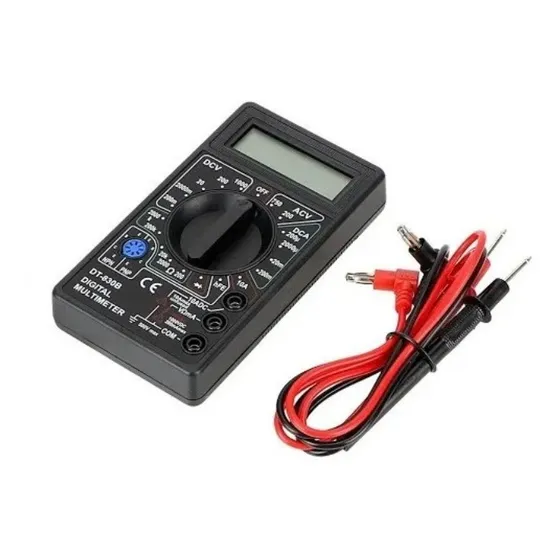Tester Multímetro Digital Probador De Corriente Y Voltage