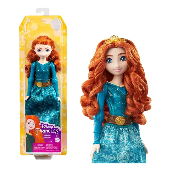 Muñeca Princesa Disney Merida De 30 Cm Original Mattel