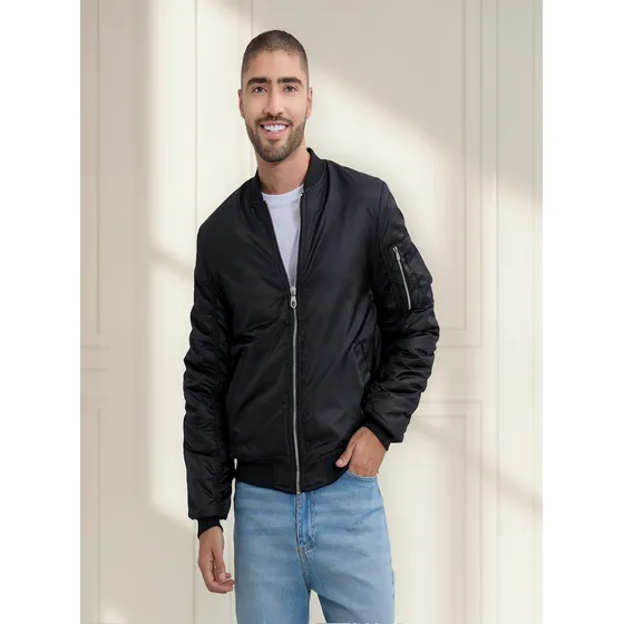 Chaqueta Para Hombre  Marca Ostu En Color Negro #60080143