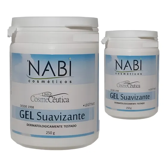 Kit 2 Gel Suavizante Cosmeceutica Nabi Gel  Cuidado Corporal Mentolado