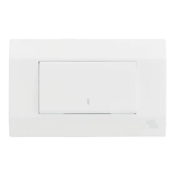 Interruptor Domiciliario Simple 9/24 K Blanco