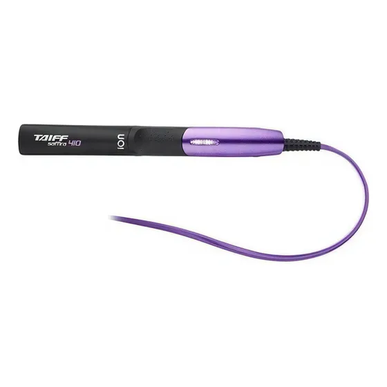 Planchita de pelo Taiff Elegance Saffira 410 negra 220V