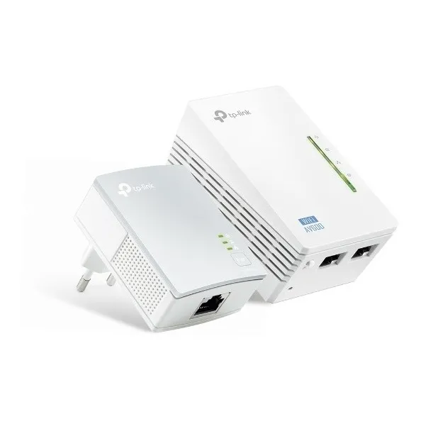 Kit Extensor Powerline Wifi Av600 300 Mbps Tl-wpa4220kit Plc