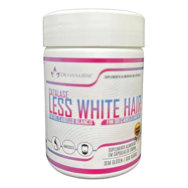 Catalasa - Less White Hair - Libre De Cabellos Blancos Sin Sabor