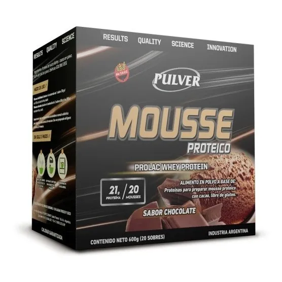 Whey Proteina Mousse Chocolate Individual Prolac Pulver Wey