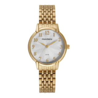 Relógio Mondaine Dourado Feminino Analógico Aço 32716lpmvde1 Fundo Branco Relógio Mondaine Dourado Feminino Analógico Aço 32716lpmvde1 Fundo Branco