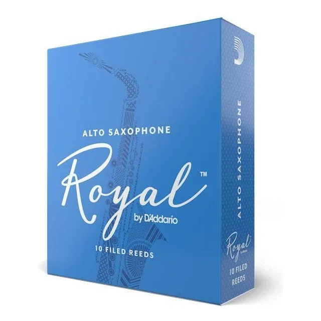 Caña Para Saxo Rico Royal 1 Caja X 10 Und G