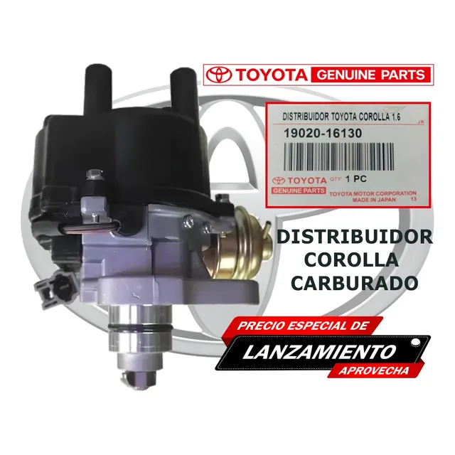 Distribuidor Toyota Corolla Araya Sky Baby Camry Carburado