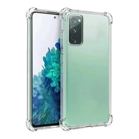 Funda Anti Golpes Para Samsung S20 Fe + Vidrio Templado
