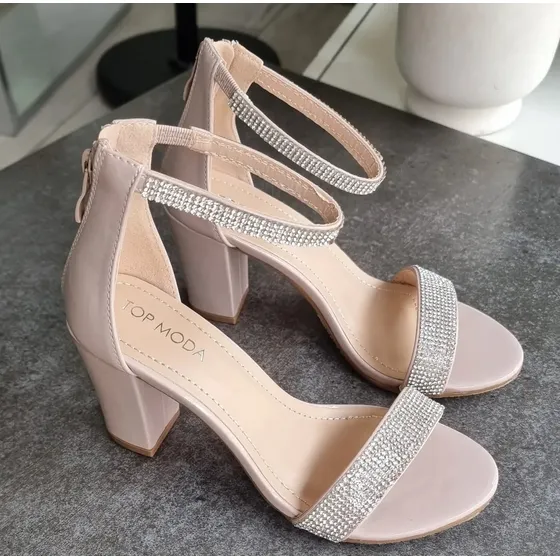 Sandalias D Tacon Para Damas, Marca Top Moda, Modelo Gallery