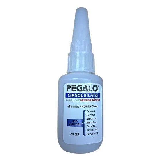 Adhesivo Instantáneo Cianocrilato Pegalo X 20 Gr