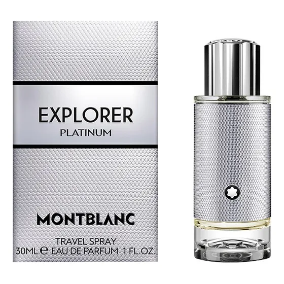 Perfume Amaderado De Hombre Explorer Platinum 30ml Montblanc