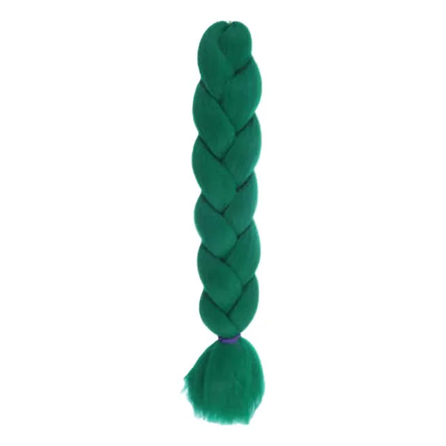 Pack 12 Pelo Sintétco Extensiones  Cabello Colores Unicolor