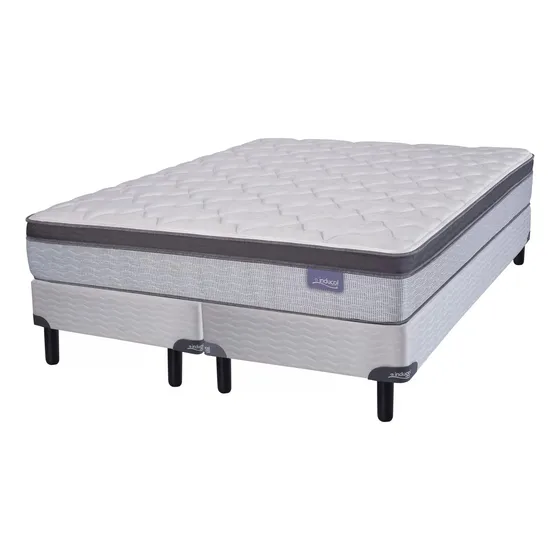 Colchon Y Sommier  Extra Firme Resotes  Pocket Queen 150 Kg