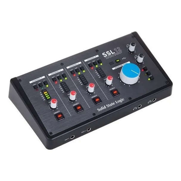 Placa Sonido Solid State Logic Ssl12 12 In/8 Out Midi Audio