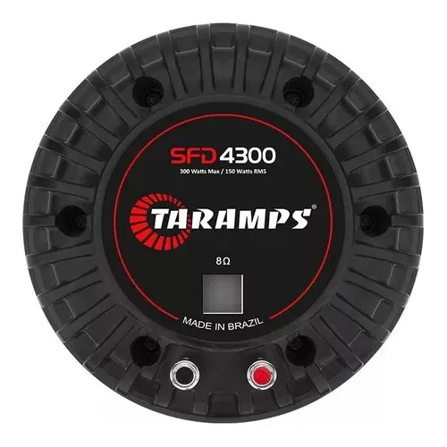Driver Taramps 7driver Sfd4300 150w Rms 8ohms Preto Fenólico