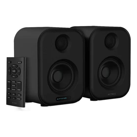 Bocinas Acteck Tipo Estudio Dynamic Exact Bs650 50 W