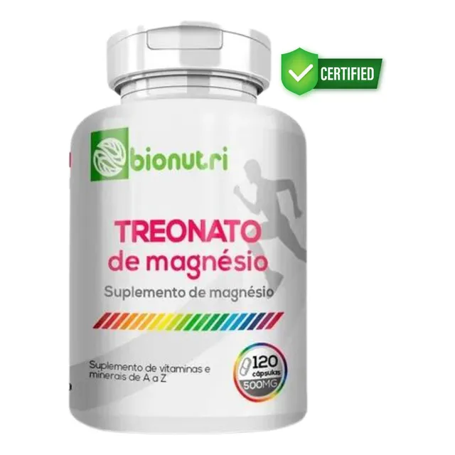 Suplemento Alimentar Puro L-Treonina 500mg Matéria Prima Importad Sabor Natural
