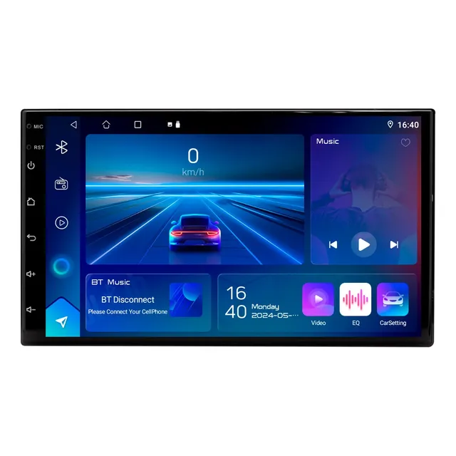 Multimidia Universal Nikko Android Auto E Carplay Sem Fio