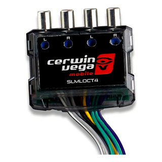 Convertidor Alta Baja 4 Canales Cerwin Vega Slmloct4 Trigger Convertidor Alta Baja 4 Canales Cerwin Vega Slmloct4 Trigger