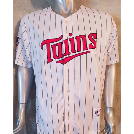 Camisa Home Club - Talla L, Xl - Majestic - Johan Santana