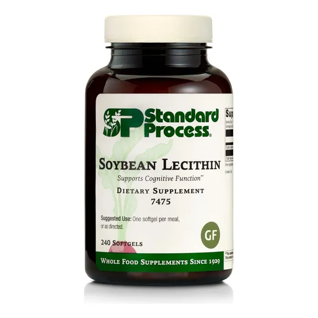 Lecitina De Soja 7475 Standard Process 240 Softgel