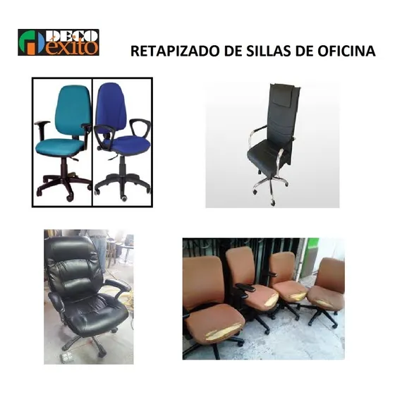 Retapizado Sillas Oficina - 80v