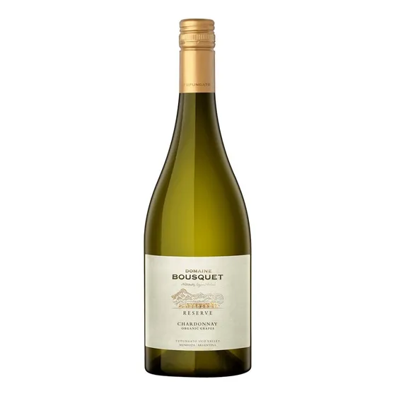 Vino Bousquet Reserva Chardonnay 1x750 Ml Orgánico Vegano