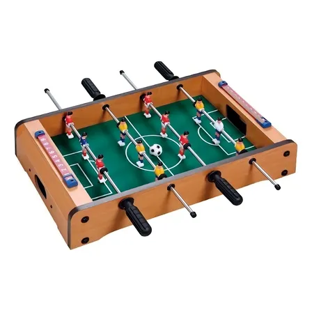 Juego De Mesa Fútbol Para Niños Taca Taca 60,5x30,5cm Taca-taca Marrón Diversión En Un Juego Niños Y Familia Recuerdo Los Mejores Momentos