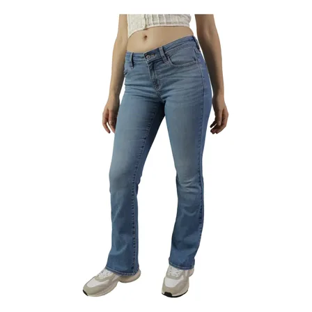 Pantalón Jean Kick Boot Light Wash American Eagle Mujer