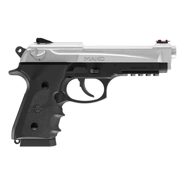 Pistola Deportiva Crosman Mako Semiautomática Co2 Negro 4.5 Mm