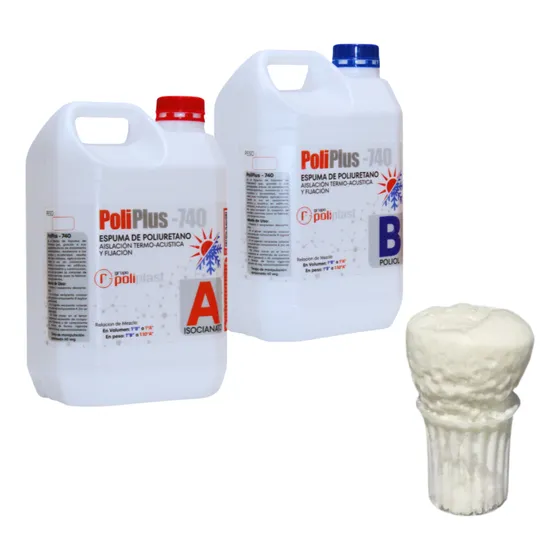 Espuma Poliuretano Expandido Poliol E Isocianato En Kit.