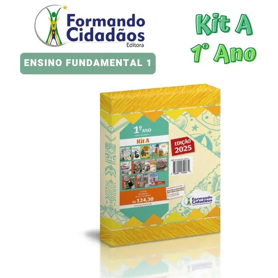 Formando Cidadãos - 1° Ano - Kit A - Ensino Fundamental 1 - Atualizado