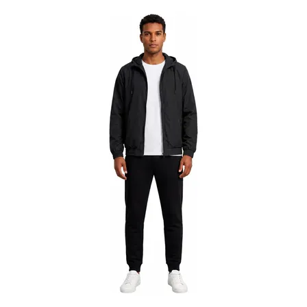 Jaqueta Blusa Corta Vento Repelente Água Masculino Sem Forro