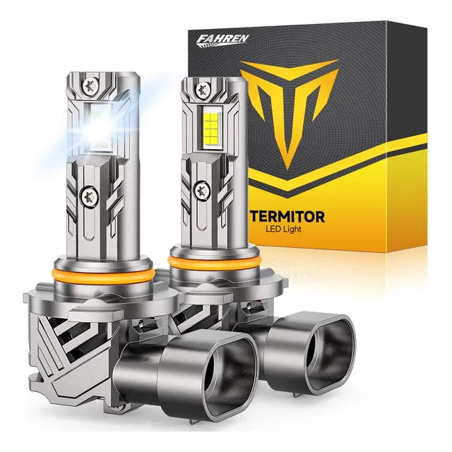 Faros Antiniebla Fahren Upgraded 9005 Hb3, 22000 Lm, 6500 K,