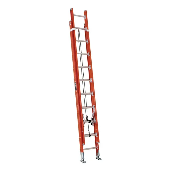 Escalera Fibra Waluminio Frp210 Extensible 20 Escalones
