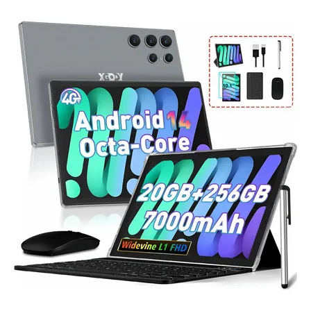Tablet 10.1'' Android 14 Dual Sim 4g Wifi 20gb Ram+256gb 1tb