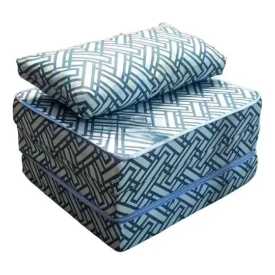 Puff Dobrável Vira Puff Cama- Ortobom